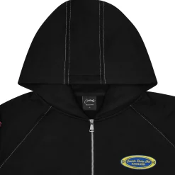 Carsicko Racing Club Zip-Up Black Hoodie< Sweatshirts & Hoodies