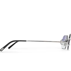 Cartier Eyewear CT00920-002 C Decor Diamond Cut Sunglasses< Sunglasses