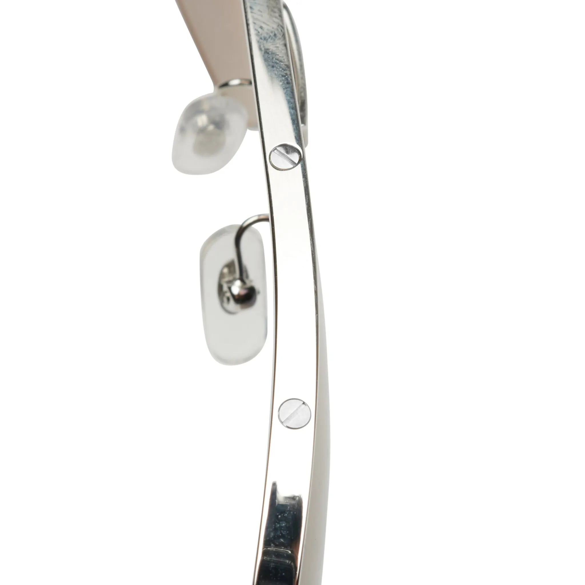 Cartier Eyewear CT0229S-004 Santos De Cartier Silver Sunglasses< Sunglasses