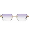 Cartier Eyewear Custom CT0286O-003 Premiere De Cartier Rimless Sunglasses< Sunglasses