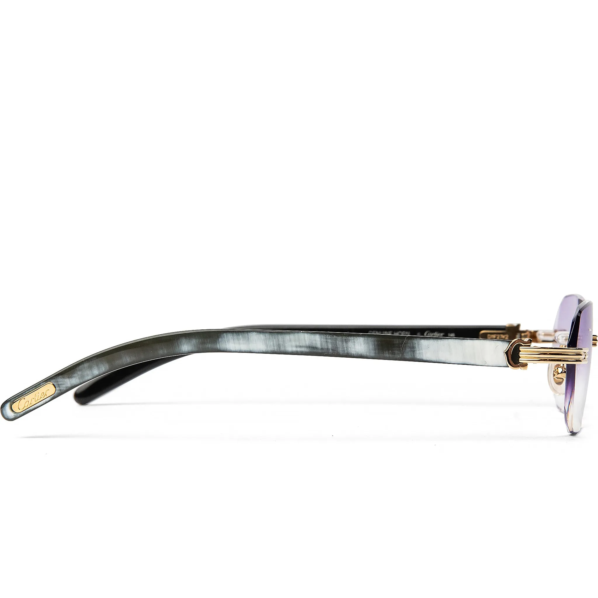 Cartier Eyewear Custom CT0286O-003 Premiere De Cartier Rimless Sunglasses< Sunglasses