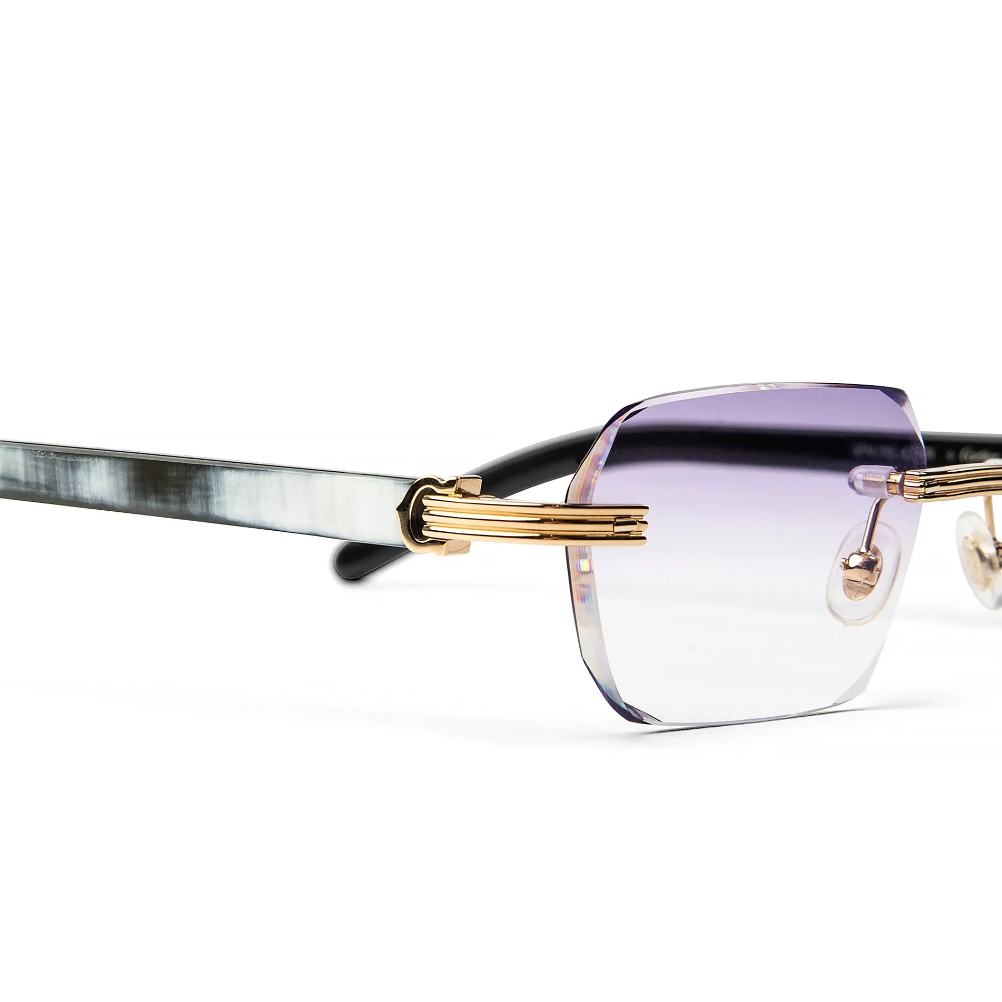 Cartier Eyewear Custom CT0286O-003 Premiere De Cartier Rimless Sunglasses< Sunglasses