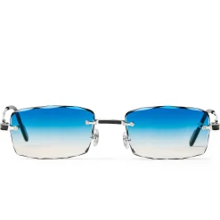 Cartier Eyewear Custom CT0343O-002 C Decor Rimless Sunglasses< Sunglasses