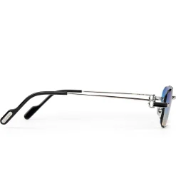 Cartier Eyewear Custom CT0343O-002 C Decor Rimless Sunglasses< Sunglasses