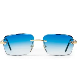 Cartier Eyewear Custom CT0148O-001 Panthere De Cartier Rimless Sunglasses< Sunglasses