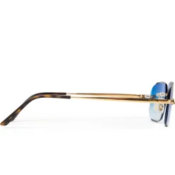 Cartier Eyewear Custom CT0148O-001 Panthere De Cartier Rimless Sunglasses< Sunglasses