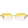 Cartier Eyewear Custom CT0286O-006 Premiere De Cartier Rimless Sunglasses< Sunglasses