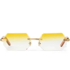 Cartier Eyewear Custom CT0286O-006 Premiere De Cartier Rimless Sunglasses< Sunglasses
