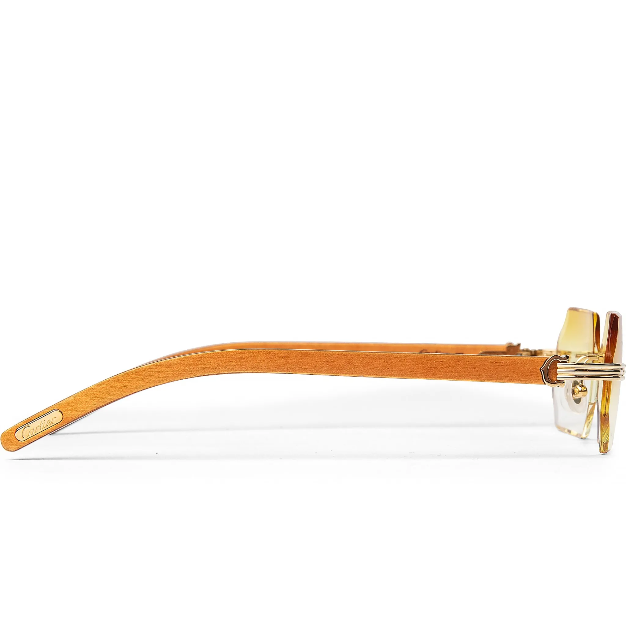 Cartier Eyewear Custom CT0286O-006 Premiere De Cartier Rimless Sunglasses< Sunglasses