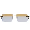 Cartier Eyewear Custom CT0148O-001 Panthere De Cartier Rimless Sunglasses< Sunglasses