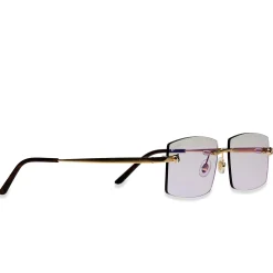 Cartier Eyewear Custom CT0148O-001 Panthere De Cartier Rimless Sunglasses< Sunglasses