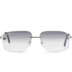 Cartier Eyewear Custom CT01480-002 Panthere De Cartier Rimless Sunglasses< Sunglasses