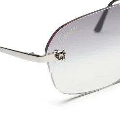 Cartier Eyewear Custom CT01480-002 Panthere De Cartier Rimless Sunglasses< Sunglasses
