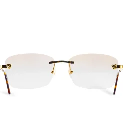 Cartier Eyewear Custom CT01480 Panthere De Cartier Rimless Sunglasses< Sunglasses