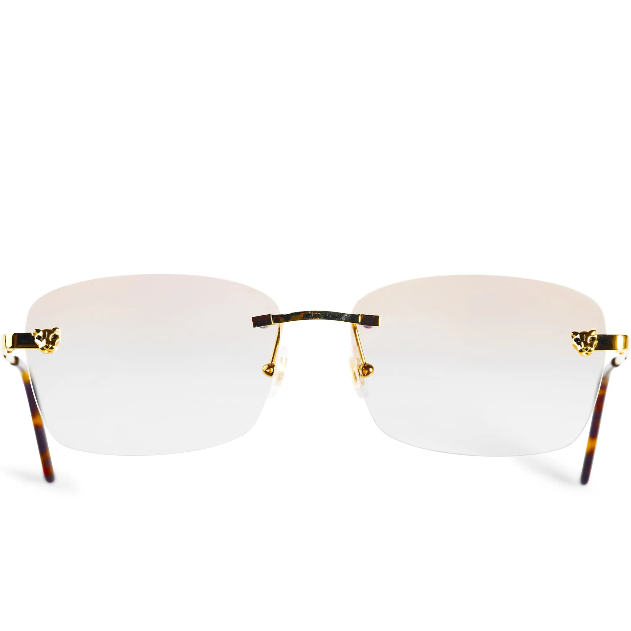 Cartier Eyewear Custom CT01480 Panthere De Cartier Rimless Sunglasses< Sunglasses