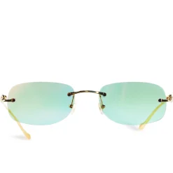 Cartier Eyewear Custom CT0058O-001 Panthere De Cartier Rimless Sunglasses< Sunglasses