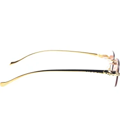 Cartier Eyewear Custom CT0058O-001 Panthere De Cartier Rimless Sunglasses< Sunglasses