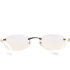 Cartier Eyewear Custom CT00560 C Decor Rimless Sunglasses< Sunglasses