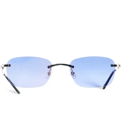 Cartier Eyewear Custom CT00450 C Decor Rimless Sunglasses< Sunglasses