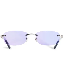 Cartier Eyewear Custom CT0048O-003 C Decor Rimless Sunglasses< Sunglasses