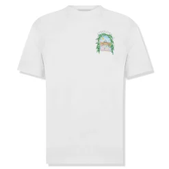 Casablanca Casa Larche Tennis White T Shirt< T-shirts