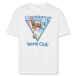 Casablanca La Joueuse T Shirt White< T-shirts