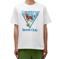 Casablanca La Joueuse T Shirt White< T-shirts