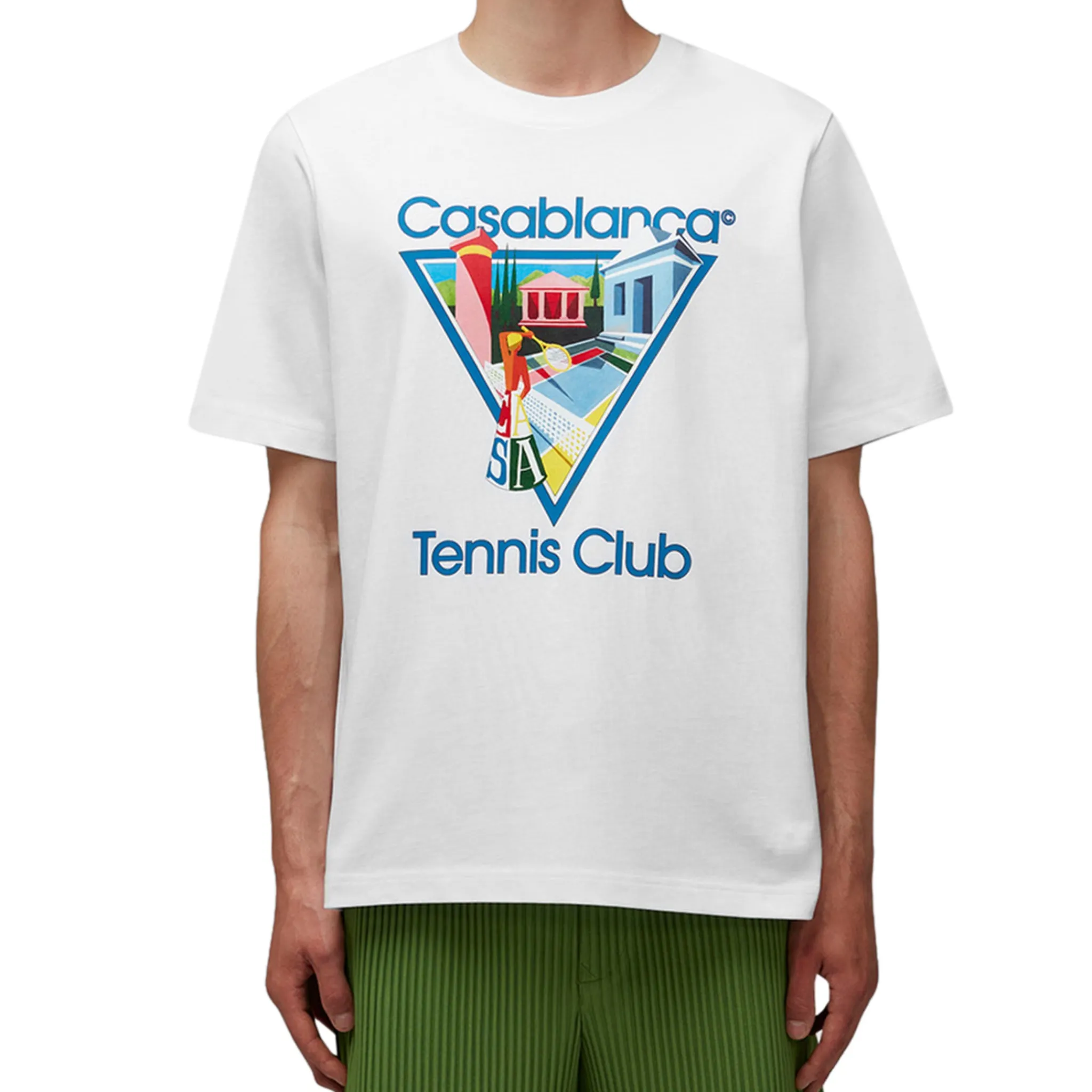 Casablanca La Joueuse T Shirt White< T-shirts