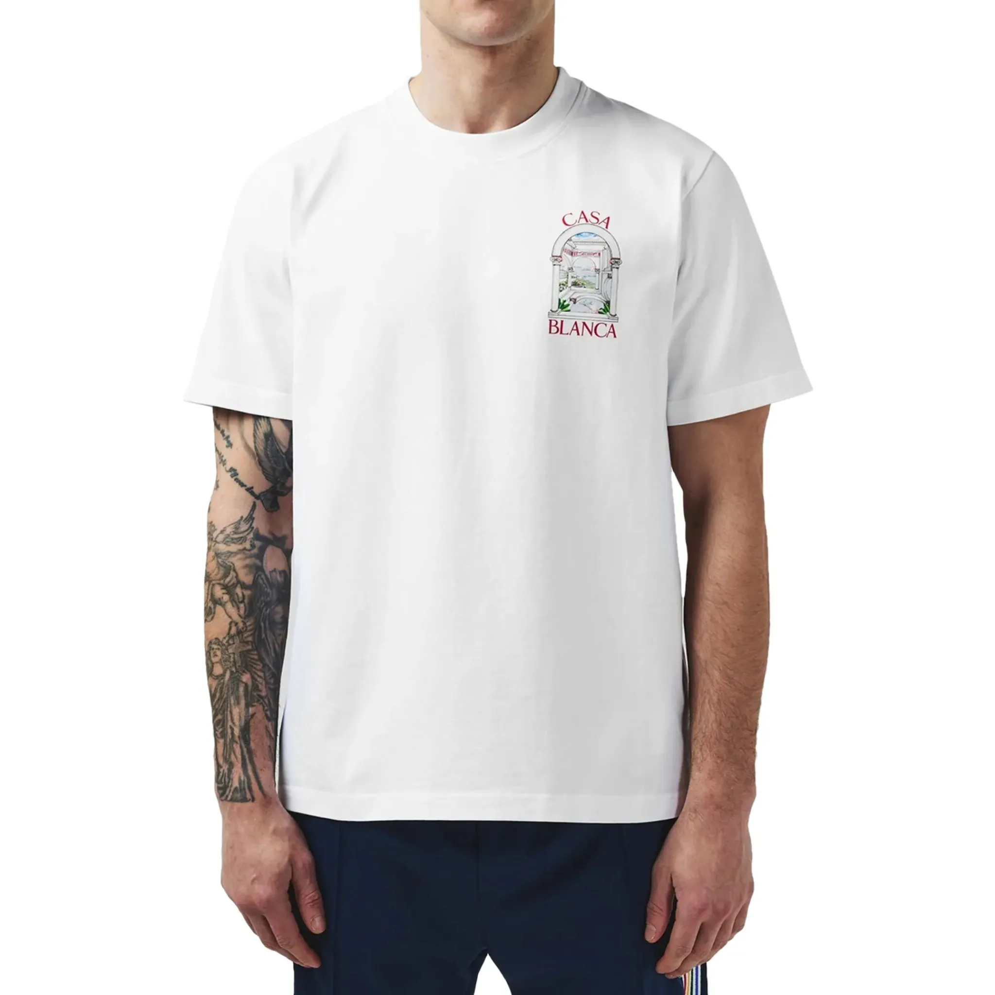 Casablanca Le Passage White T Shirt< T-shirts