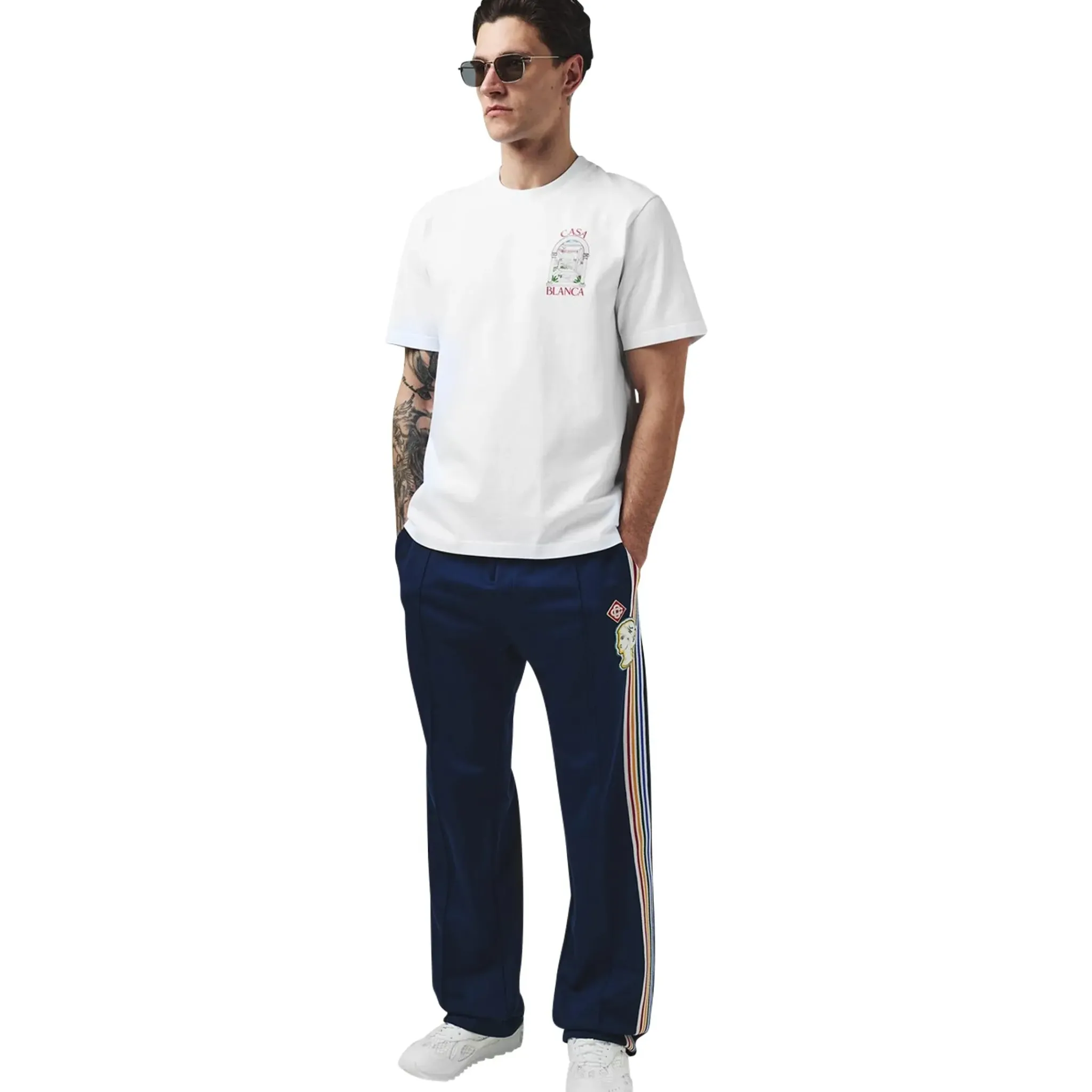 Casablanca Le Passage White T Shirt< T-shirts