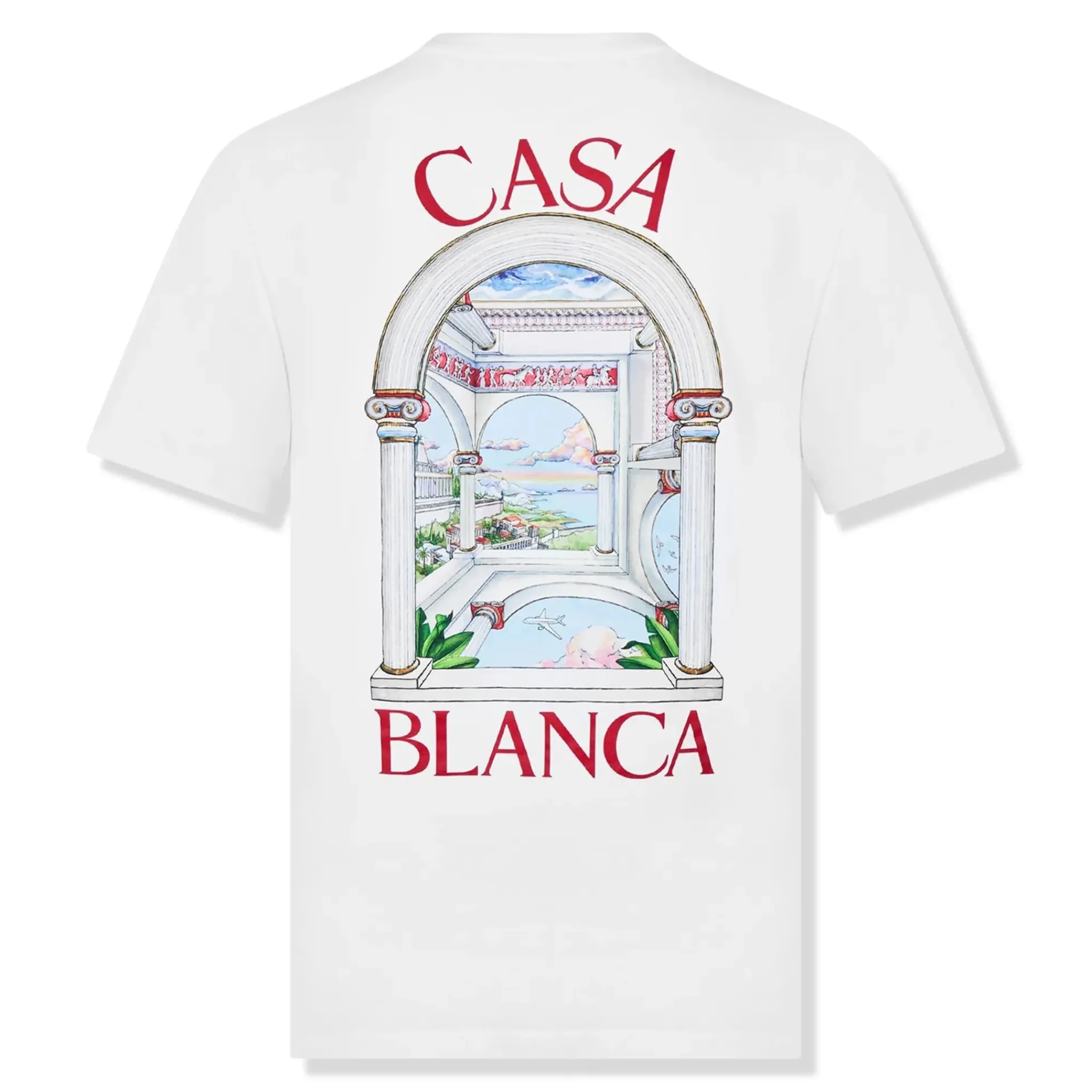 Casablanca Le Passage White T Shirt< T-shirts