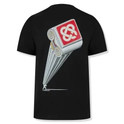 Casablanca Leaning Column Black T Shirt< T-shirts