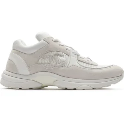 Chanel CC Logo Light Pink Mesh Sneaker - Preloved< Designer Trainers
