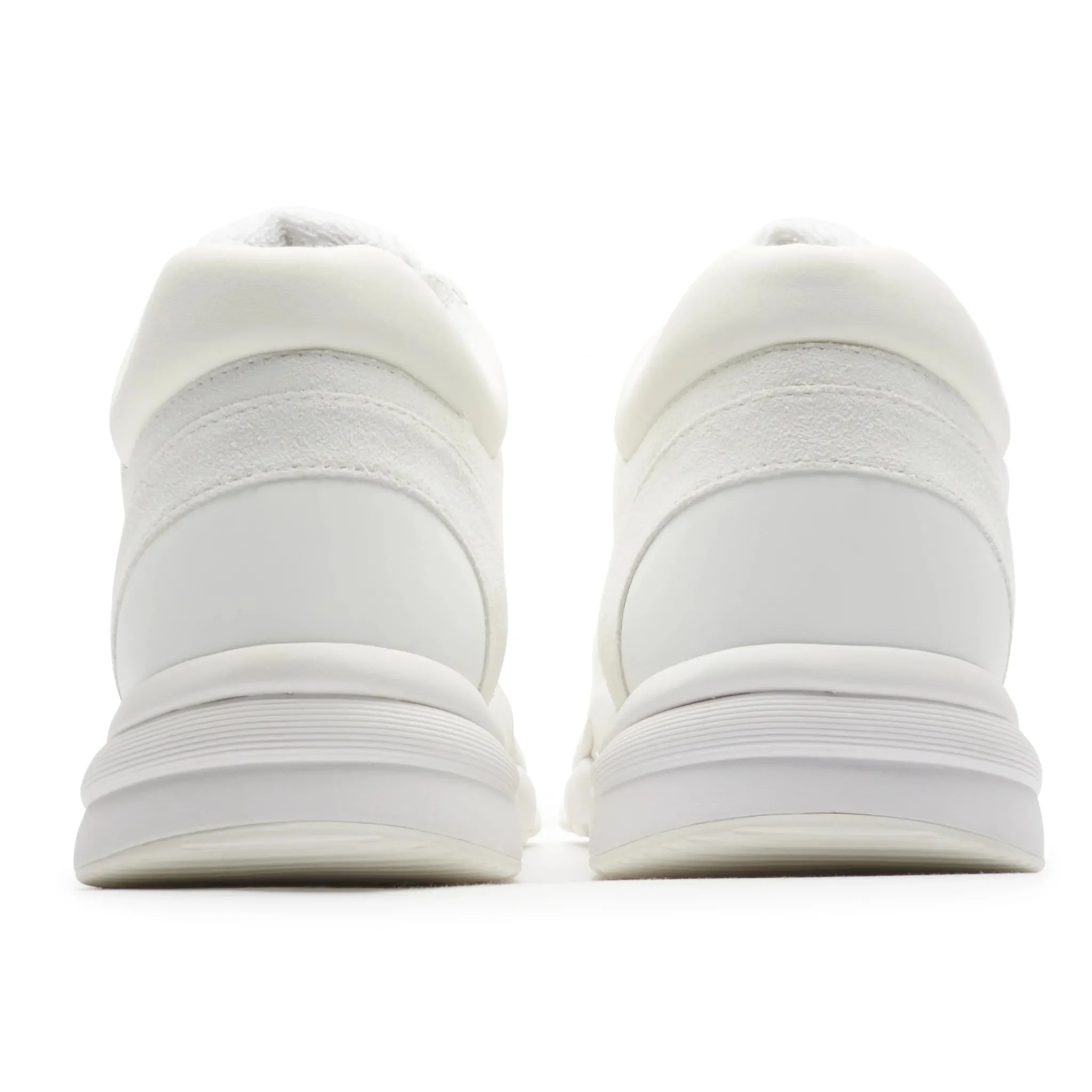 Chanel CC Logo Triple White Nylon Reflective Sneaker - Preloved< White Trainers|Designer Trainers