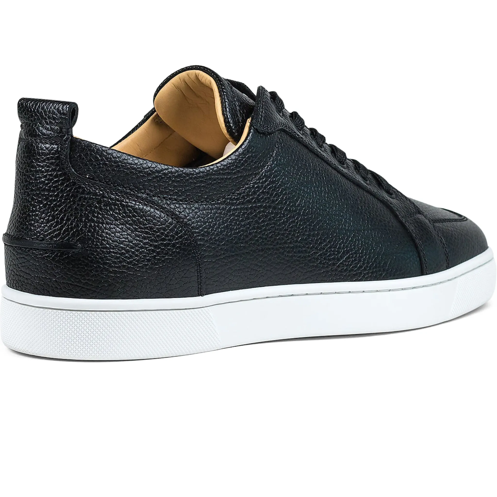 Christian Louboutin Rantulow Flat Black Grain< Black Trainers|Designer Trainers
