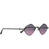 Chrome Hearts Diamond Dog Matte Black Sunglasses< Sunglasses