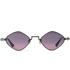 Chrome Hearts Diamond Dog Matte Black Sunglasses< Sunglasses