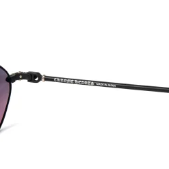 Chrome Hearts Diamond Dog Matte Black Sunglasses< Sunglasses