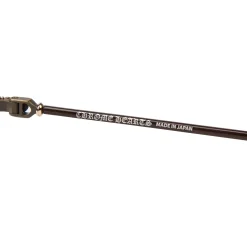 Chrome Hearts Diamond Dog Light Brown Sunglasses< Sunglasses
