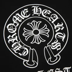 Chrome Hearts Manchester Exclusive Horse Shoe Zip-Up Black Hoodie< Sweatshirts & Hoodies