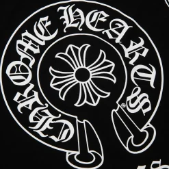 Chrome Hearts Manchester Exclusive Horse Shoe Pocket Logo L/S Black T Shirt< T-shirts