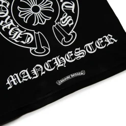 Chrome Hearts Manchester Exclusive Horse Shoe Pocket Logo L/S Black T Shirt< T-shirts
