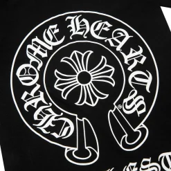 Chrome Hearts Manchester Exclusive Horse Shoe Pocket Logo Black T Shirt< T-shirts