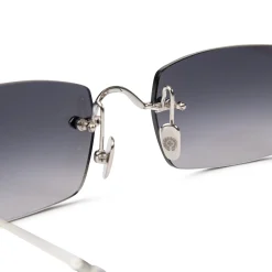 Chrome Hearts Pills III Silver Black Sunglasses< Sunglasses