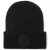 Chrome Hearts Plus Cross Black Beanie< Hats & Caps