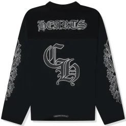 Chrome Hearts Stadium Mesh L/S Black Jersey< T-shirts
