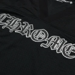 Chrome Hearts Stadium Mesh L/S Black Jersey< T-shirts