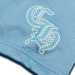 Chrome Hearts Stadium Mesh Short Sleeve Blue Jersey< T-shirts