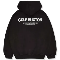 Cole Buxton CB Sportswear Black Hoodie< Sweatshirts & Hoodies