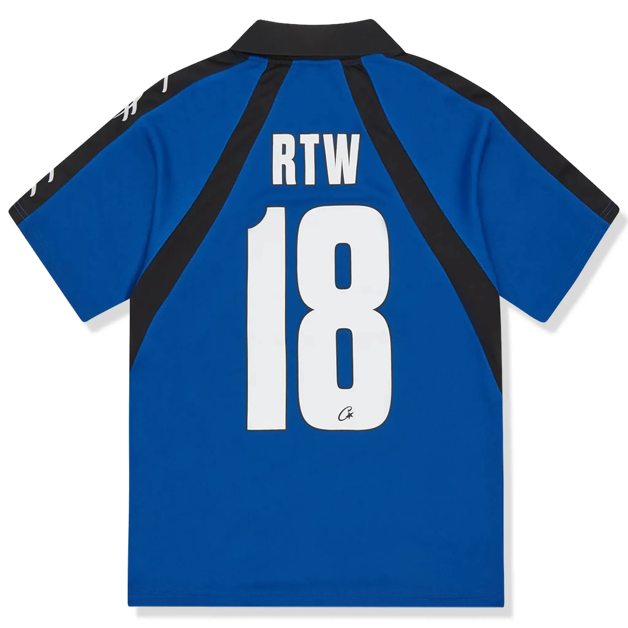 Corteiz Alcatraz Navy Football Jersey< T-shirts